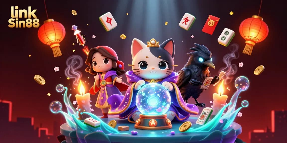 Experience the thrill of gaming with unique elements in the link Sin88 scene featuring a mystical vibe.