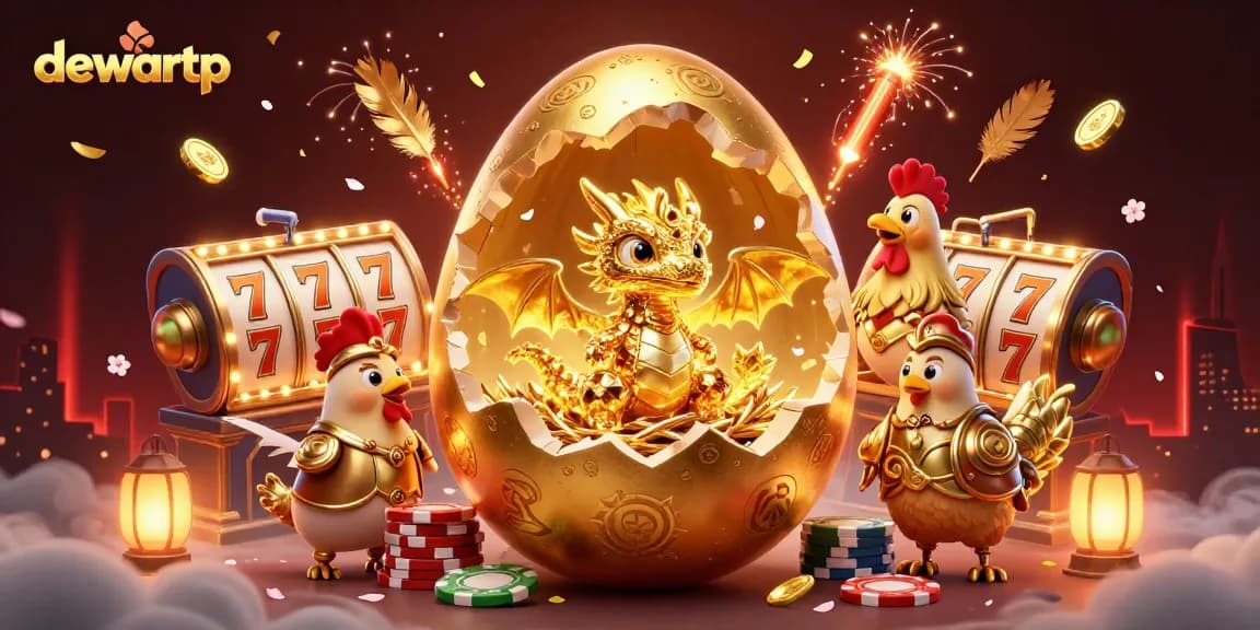 Pengalaman bermain slot gacor di dewartp dengan simbol keberuntungan dan karakter menarik.