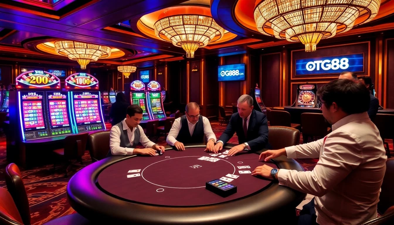 Engage in thrilling casino games at https://tg88link.com/ with elite poker tables and vibrant slot machines.