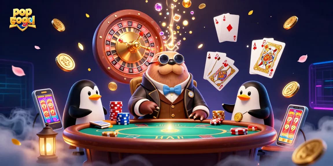 Experience popotogel at its best with fascinating characters engaging in a dynamic underwater poker game.
