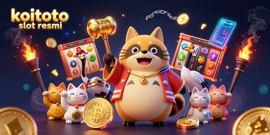 Menguliti petualangan di koitoto slot resmi dengan slot reels dan karakter unik, penuh semangat.