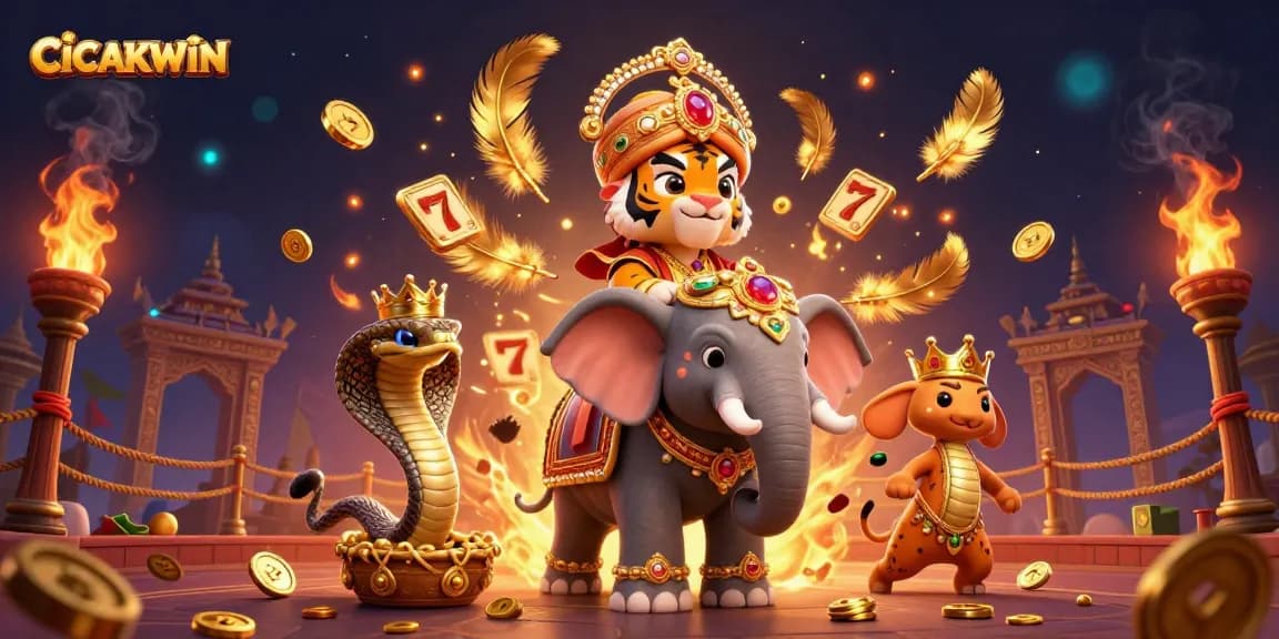 Memenangkan jackpot dengan CICAKWIN sambil menikmati permainan slot yang seru dan menarik.