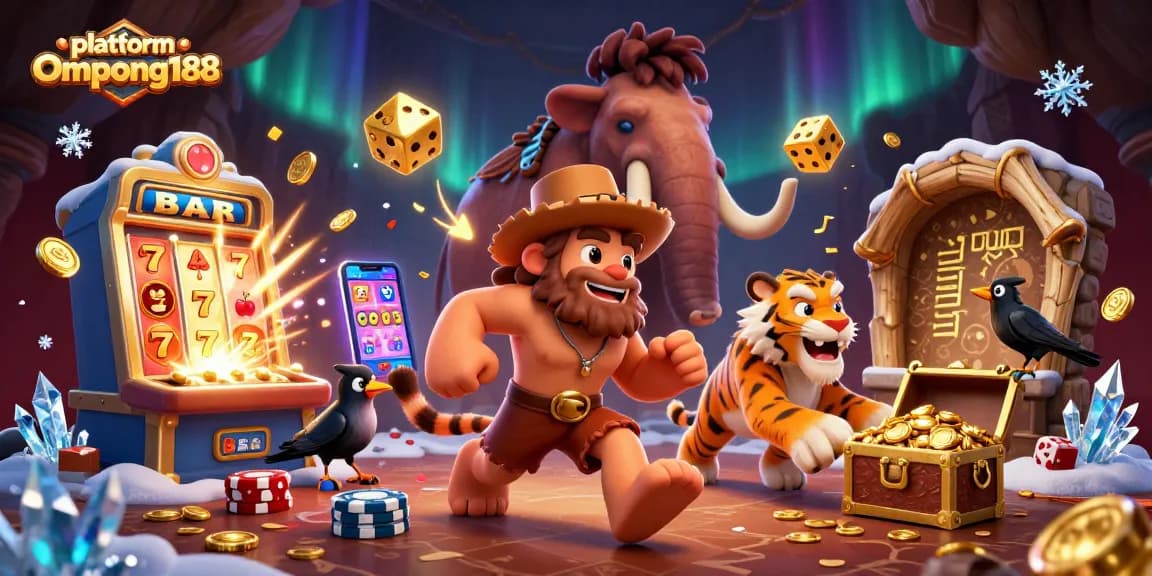 Gambarkan keseruan di platform Ompong188 dengan kasino Prasejarah dan jackpot yang melimpah.