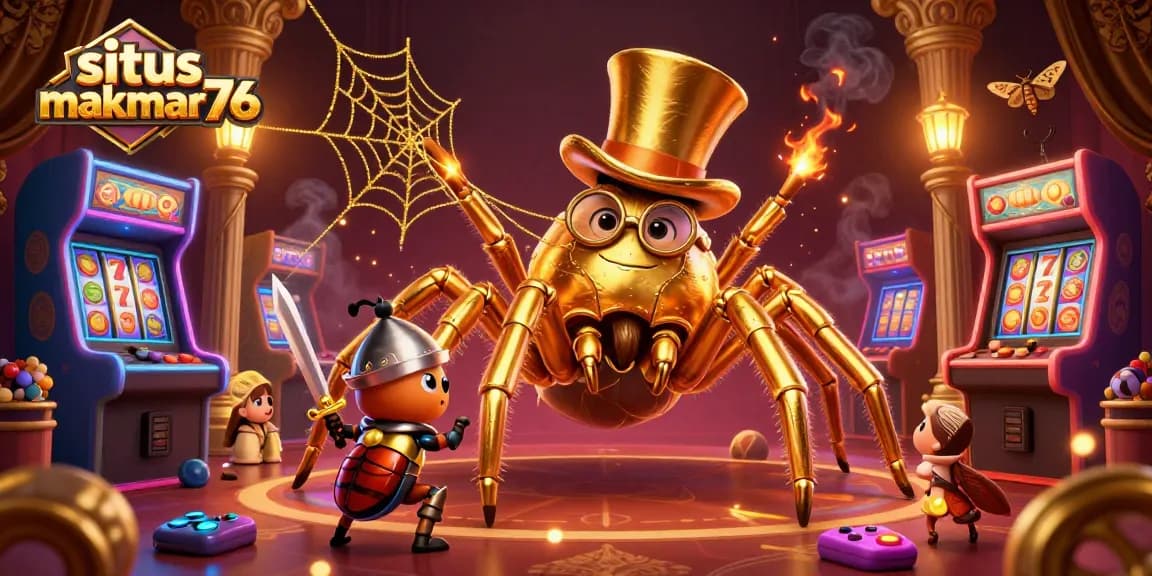 Experience thrilling gameplay at situs makmur76 with colorful 3D arcade elements and engaging character interactions.