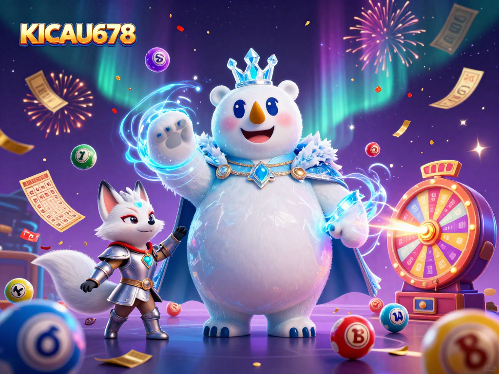 KICAU678 players enjoy fast access to gaming through a fun and colorful 3D casino illustration.