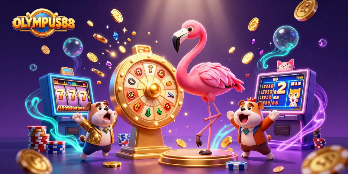 Play thrilling games at OLYMPUS88 and win exciting prizes with colorful slot machine features!