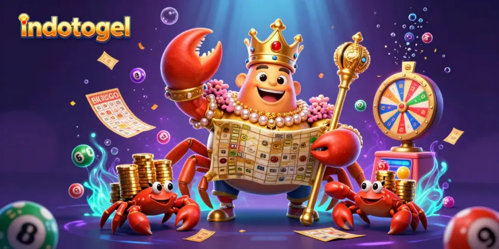 Experience winning strategies with indotogel's dynamic lottery scene featuring vibrant elements and engaging details.