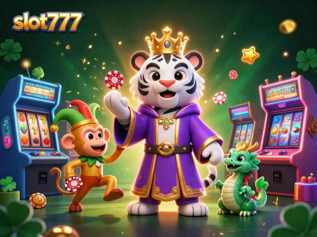 Menangkan jackpot slot777 dengan ilustrasi menarik harapan dan keberuntungan di dunia kasino.