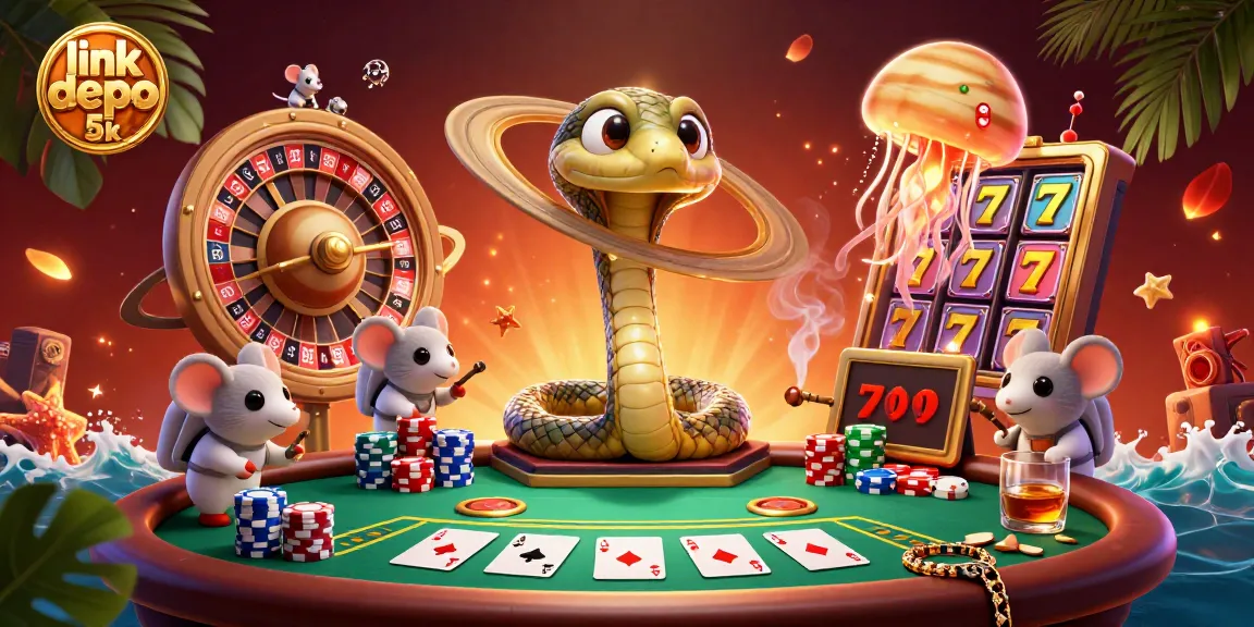 Experience the thrill of slot gaming with link depo 5k, featuring vibrant visuals and engaging elements.