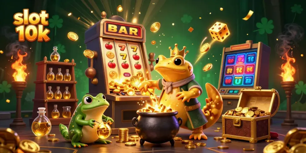 Menangkan jackpot dengan slot 10k di ilustrasi kasino yang mengesankan ini.