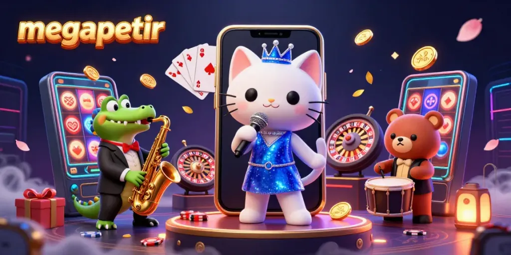 Menangkan slot jackpot di MEGAPETIR dengan grafik 3D yang menarik dan karakter lucu.