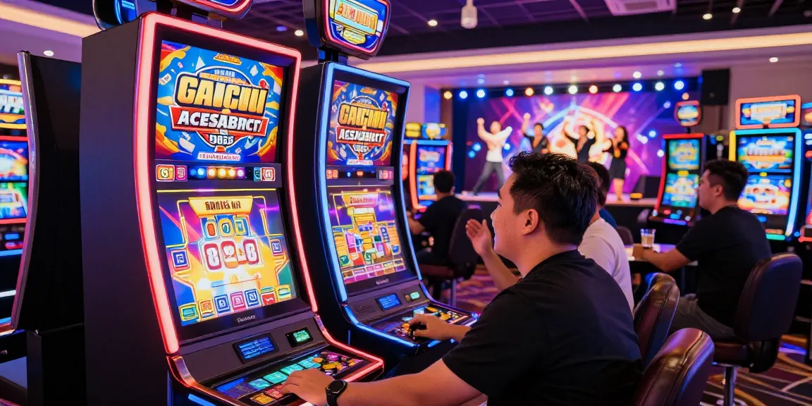 Exciting slot gacor gaming experience at a vibrant casino.