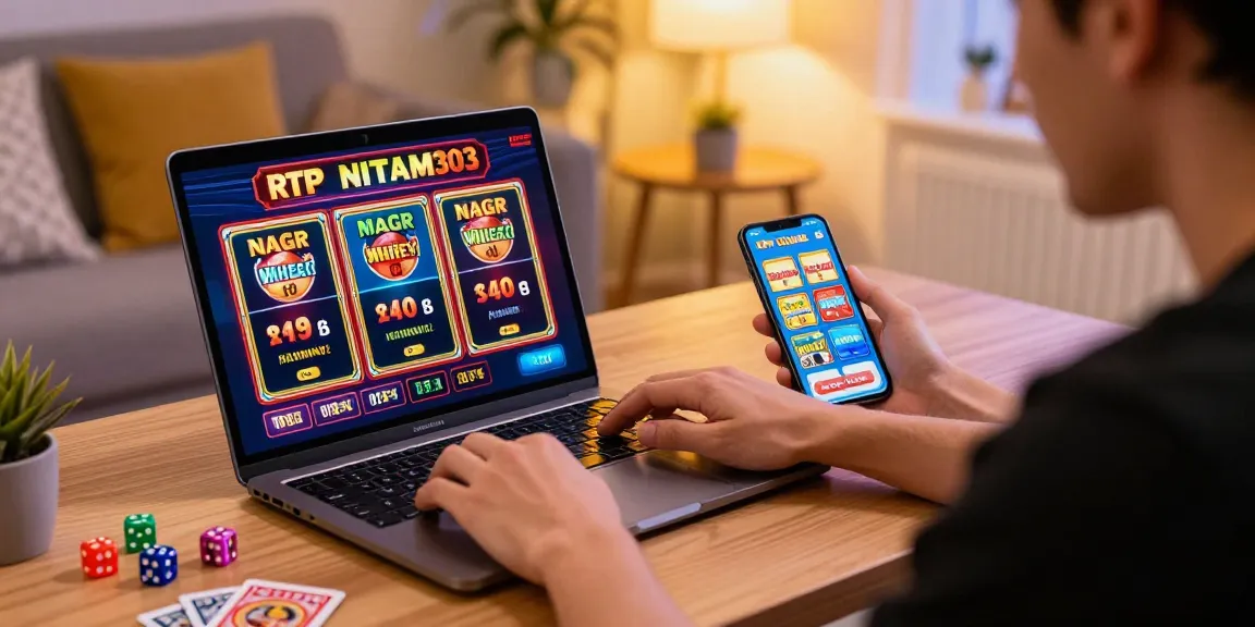Pengguna sedang mengakses login nagahitam303 untuk informasi slot online terbaru di desktop modern.
