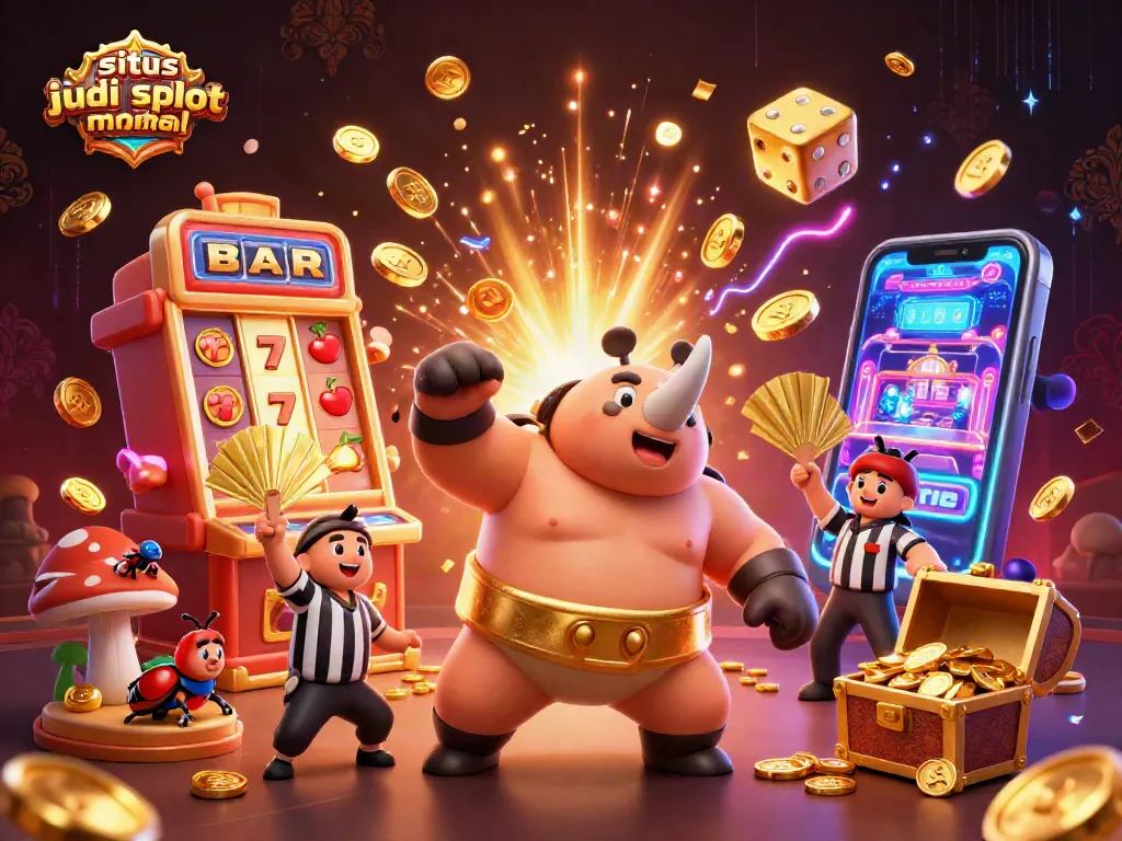 Experience the thrill of situs judi slot modal minimal with playful characters and dynamic casino elements.
