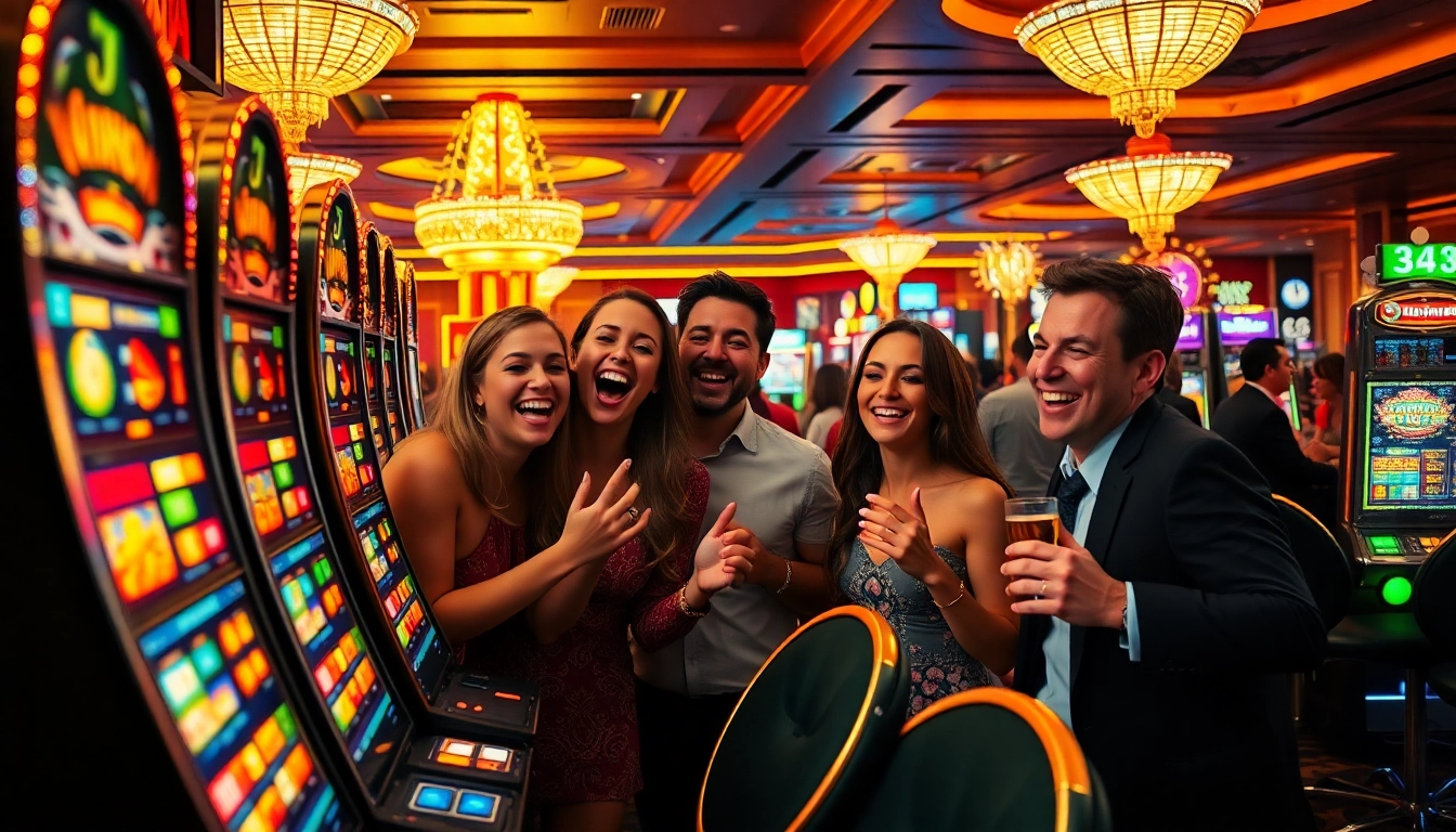 Momen kemenangan di situs slot gacor dengan kegembiraan para pemain yang bersemangat.