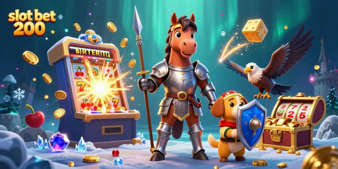 Slot bet 200: Menangkan jackpot mengesankan dengan mesin slot berlimpah di kasino online