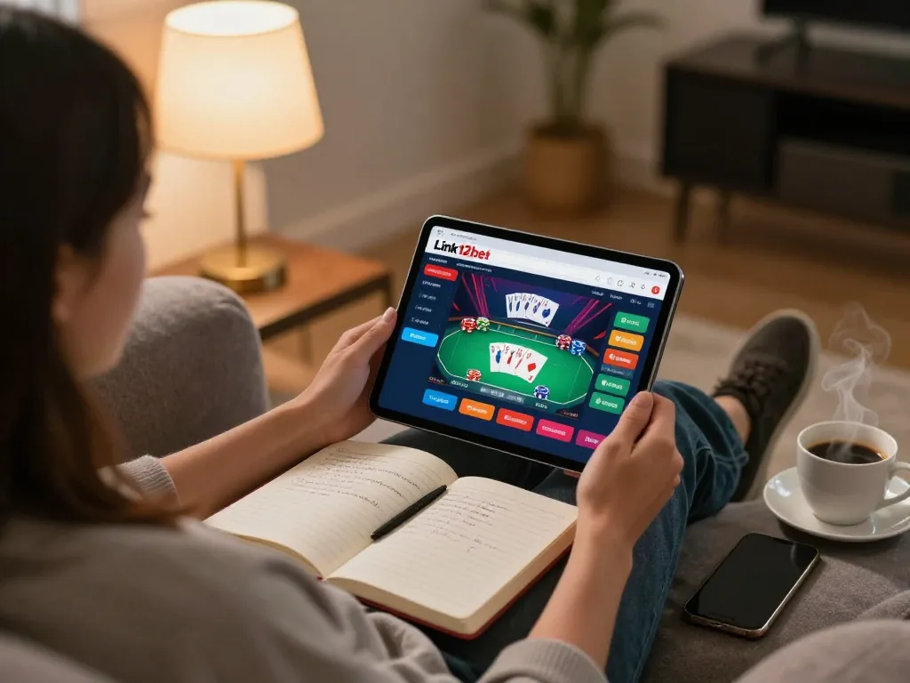 Tham gia nền tảng Liên kết 12bet từ một không gian ấm cúng tại nhà, tập trung vào việc đánh bạc có trách nhiệm.