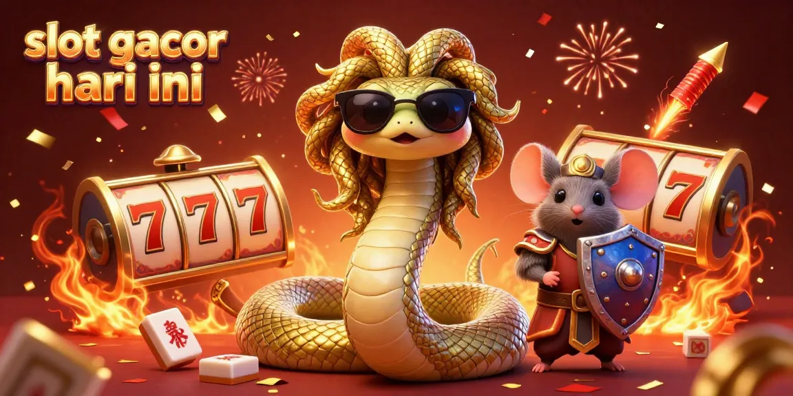 Experience thrilling gambling fun with slot gacor hari ini, featuring colorful characters and vibrant slot elements.