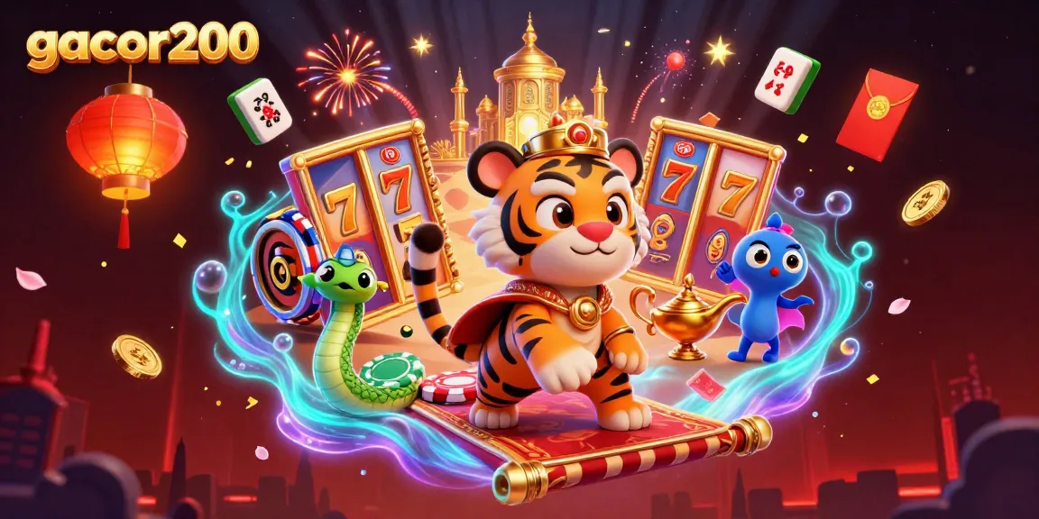 Gacor200: Memenangkan bonus slot dengan karakter sultan dan elemen judi menarik.