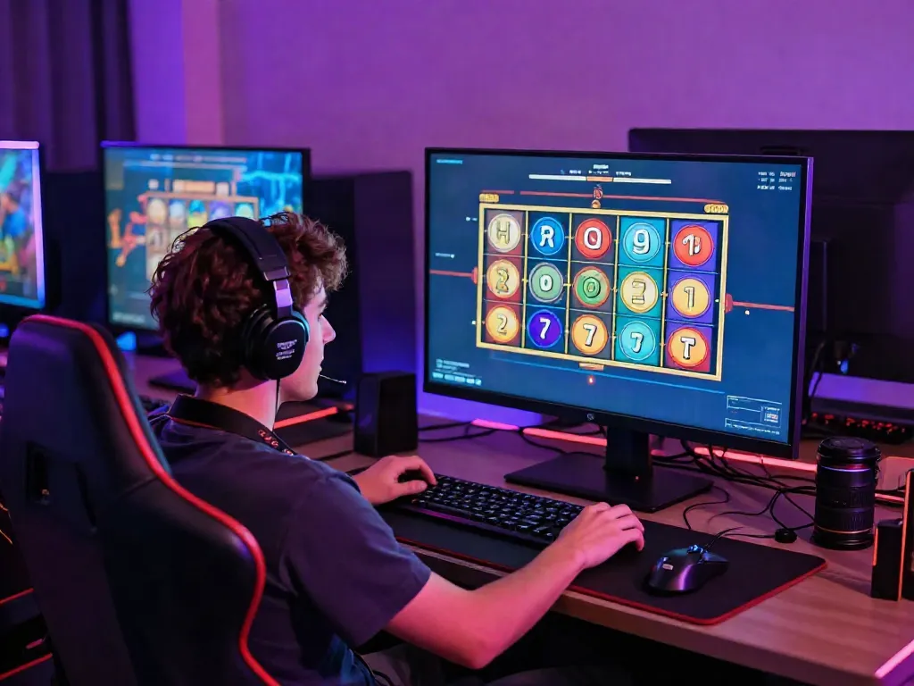 Pengalaman bermain slot online di NAGAHOKI303 dengan tampilan warna-warni dan suasana menarik.