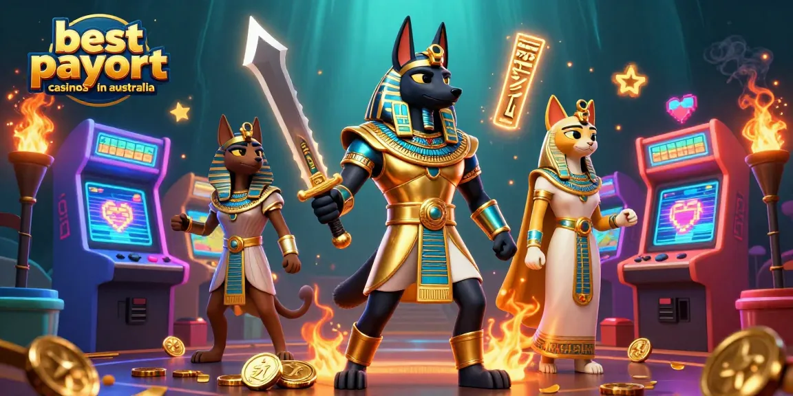 Experience high winnings at the best payout casinos in Australia with vibrant gaming elements.