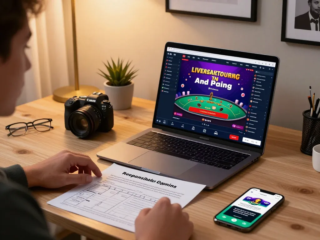 Experience the excitement of rik vip online blackjack gameplay in a cozy home office setting.