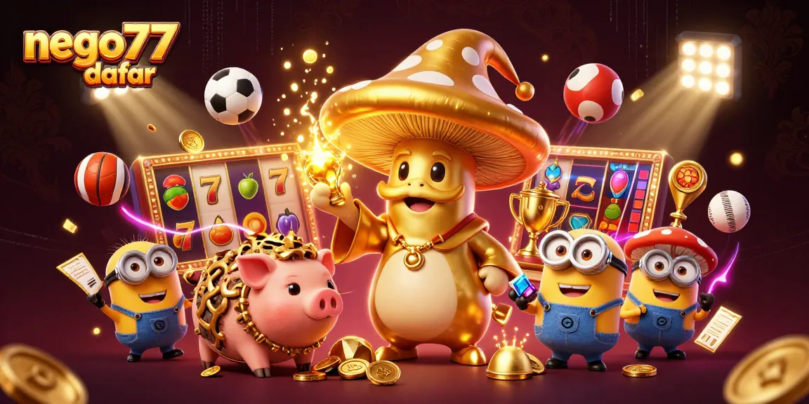 Experience the magic of nego77 daftar with gold treasures and dynamic game elements, creating thrilling gameplay.