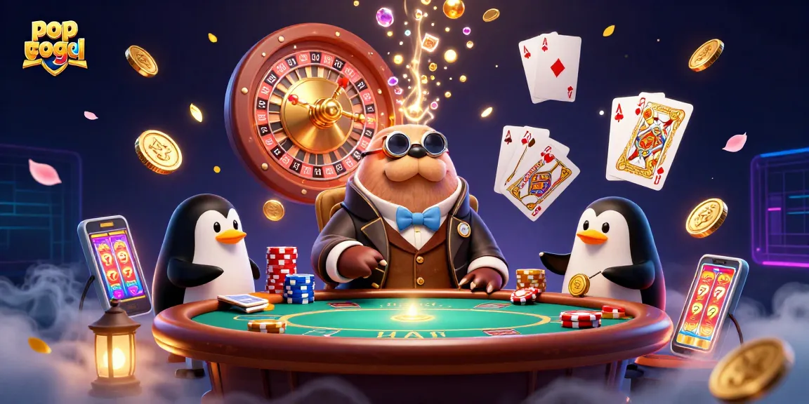 Experience popotogel at its best with fascinating characters engaging in a dynamic underwater poker game.