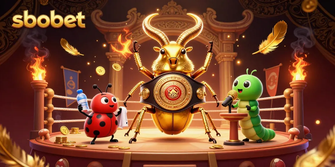 Engage with sbobet through a dynamic 3D illustration showcasing a vibrant casino atmosphere.