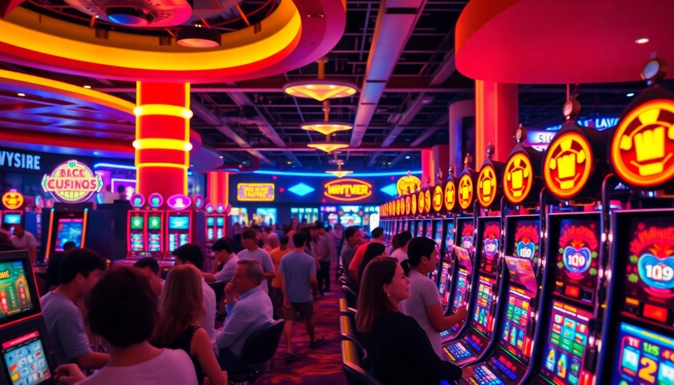 Slot yang penuh warna memicu kegembiraan dan kesenangan di kasino.