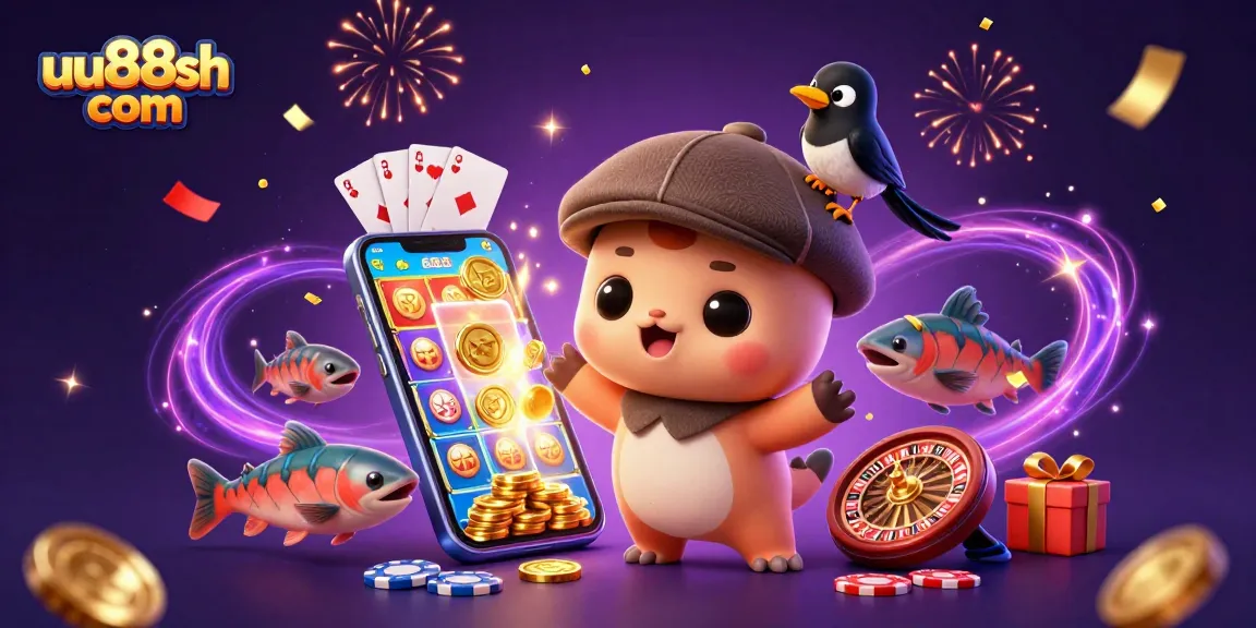 Experience thrilling fun with uu88sh com's exciting gambling games featuring colorful characters and dynamic elements.
