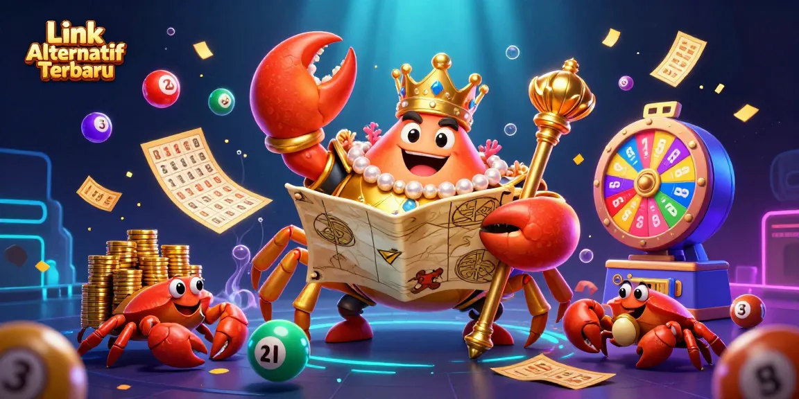 Engage with Link Alternatif Terbaru at the vibrant lottery-themed casino scene featuring immersive gaming elements.