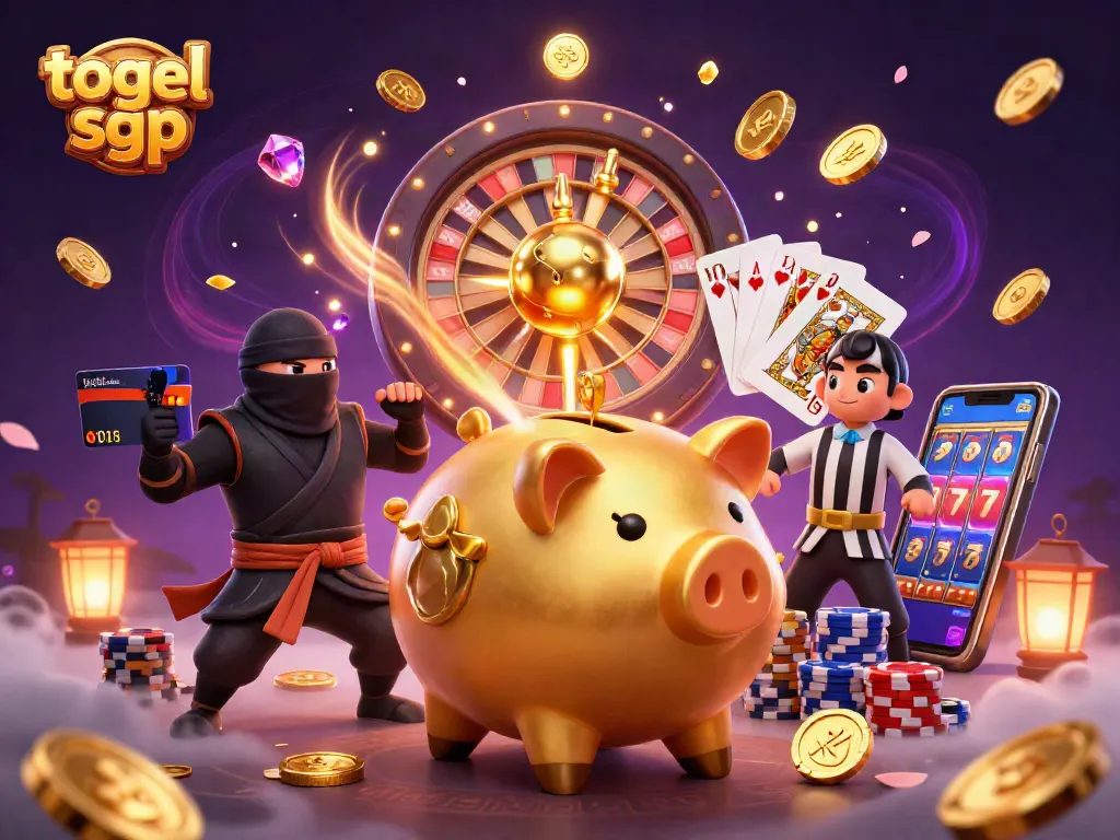 Menangkan togel sgp dengan karakter menarik seperti pegulat sumo celengan emas dan ninja pelacak angka.