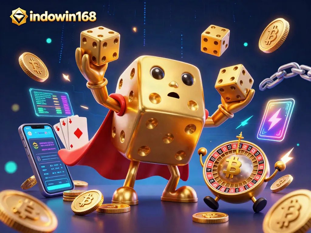 Experience the gaming excitement with indowin168 and dynamic roulette action in a vibrant casino world.