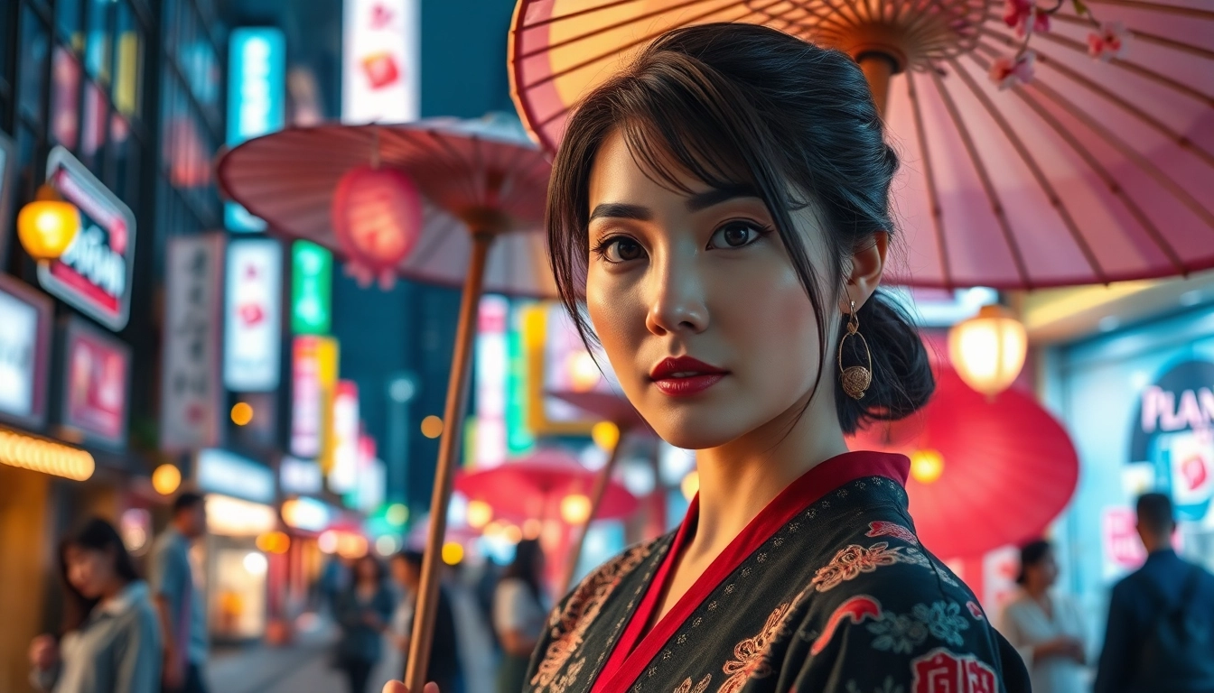 Menyaksikan film semi jepang di tengah kota yang ramai, menggugah daya tarik budaya.