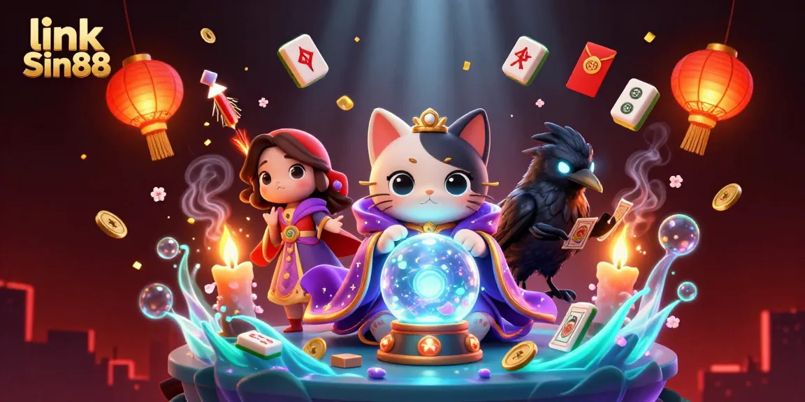 Experience the thrill of gaming with unique elements in the link Sin88 scene featuring a mystical vibe.