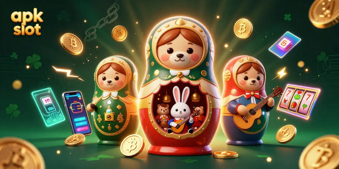 Menangkan permainan apk slot di JKTJKT dengan ilustrasi karakter unik dan elemen permainan menarik.